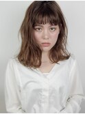 ヘルシーレイヤー＃くびれ ＃アッシュブラウン＃外ハネボブ