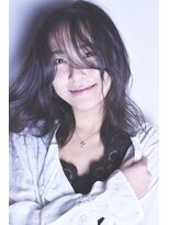 ジールヤマグチ 朝霧駅前店 《谷口的》ポジティブな黒染めとシースルーな前髪☆ 白髪ぼかし