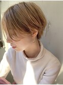 [新宿　studio noll]ハイトーン×ハンサムショート_190304
