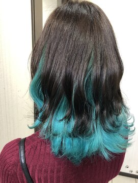 トムキャット(TOM CAT) ダークグレーインナーミントグリーン