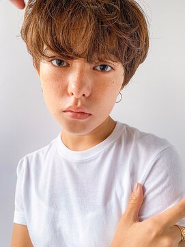 ヴェルダ 池袋店(verda) ニュートラルアッシュ×ニュアンスマッシュショート＊fukuda