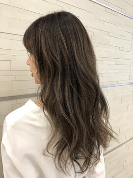 ラノバイヘアー(Lano by HAIR) 【lano by hair 銀座】ミルクティーフォギーベージュカラー