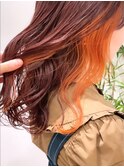 インナーオレンジ×レッドブラウン