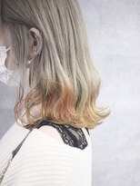 ディア(.eer)&nbsp;【.eer/ディア】毛先（裾）アクセントデザインカラー/担当：中山