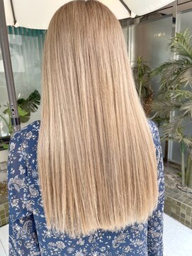 ヘアーメイクオズ(hair make O/S) 髪質改善トリートメントandブリーチ