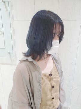 タブーセントラル(TABOO Central) 【TABOO Central】似合わせマッシュウルフ×サファイアブルー