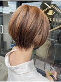 #ハイトーンブラウン#くびれショート#オンフリーク#下関