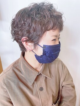 モリオフロムロンドン 原宿本店(morio from London) 【morio 原宿】ベリーショートパーマ　外国人風パーマ　オン眉