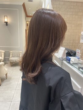 ネオリーブギンザ 銀座店(Neolive GINZA) グレージュヘアスタイル