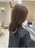 グレージュヘアスタイル