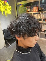 スパークスヘア(Sparks hair)&nbsp;メンズの最大の色気を引き出すパーマ☆