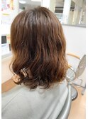 お手入れ簡単★ミディアムパーマ