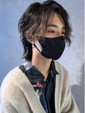 メイカ(MEIKA) 【 メンズウルフカット × パーマ 】浅野美紀