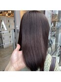ブリーチなしグレージュカラー