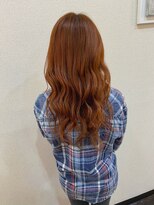 美容室 フォーリア Foglia&nbsp;【Foglia坪来】大人可愛いオレンジカラー