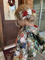 グランジュテ(grandjute)&nbsp;成人式★着付け★ヘアアレンジ★メイク