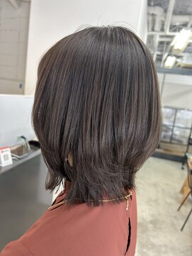 ナンバースリー 溝の口店(Number Three) レイヤーボブ