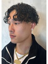 バーバーショップ フォーシーズン(BAR BER SHOP FOURSEASON)&nbsp;センターパート/センターパートパーマ/カーリーパーマ