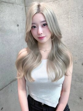 ロンドメリア 天神大名店(Lond Melia) ★天使のような透け感/ハイトーン×レイヤーで色気のある艶髪★