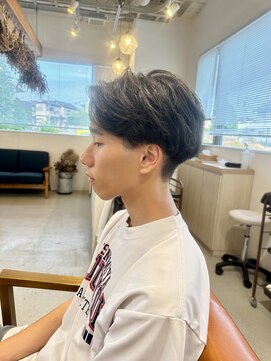 ジジ 宇都宮(Gigi) ニュアンスパーマ/ダークアッシュ/MEN'S/宇都宮/鶴田