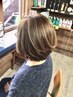 前回から1年以上空いている方★カット＋髪質改善カラー＋Tr　￥11100→￥9100