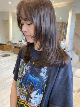 ネオリーブ アンド 渋谷店(Neolive &) カール/セミディ/シアーカラー/姫カット/渋谷