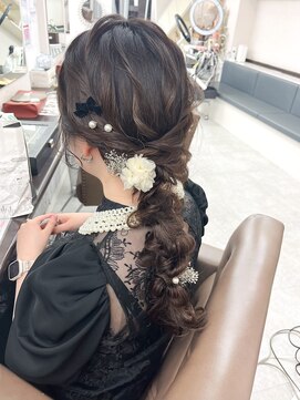 セットサロン ベル(Belle) 編み下ろし
