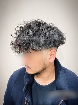 ランス(Reims) フェードパーマスタイル