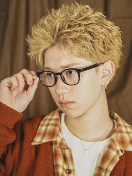 オーシャントーキョー 大阪(OCEAN TOKYO) ベリショスパイキーショートべリーショートアップバングメンズ