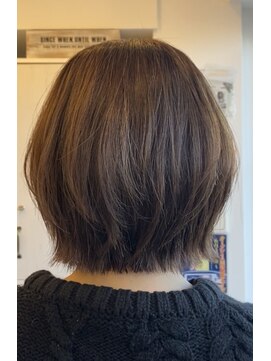 ヴィアスヘアー(vias hair) ミニボブ×くすみカラー