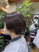 北本 美容室 くびれショートカット