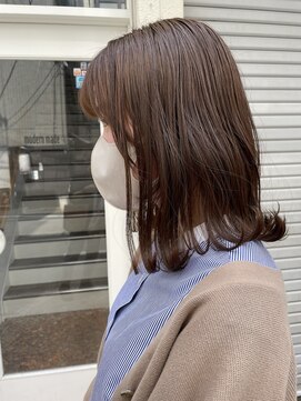 モダンメイド 四条烏丸(modern made) ミディアム20代30代40代イメチェンフルバング似合わせカット美髪
