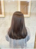髪質改善＊ロングレイヤーグレーベージュ＊美髪【Zina船橋】