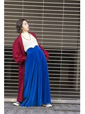 レトロ×ウェーブショート