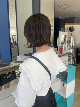 コワファースト 大分(COIFF1RST) アッシュブラウンカラー！切りっぱなしスタイル