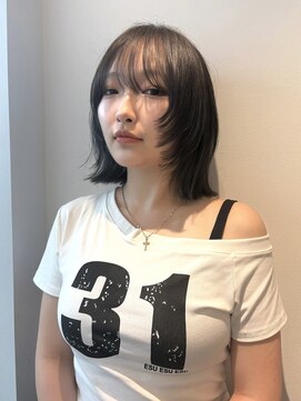 フェブミエル(fev miel) derk OLIVE ash