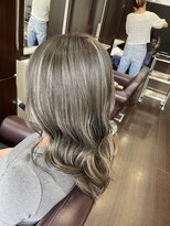 ラボア(La'BOA)&nbsp;シルバーグレージュ×ハイライト