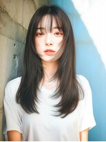 ラベスト キョウト(LOVEST)&nbsp;フェイスレイヤー/地毛風ストレート/ハッシュレイヤー/アッシュ