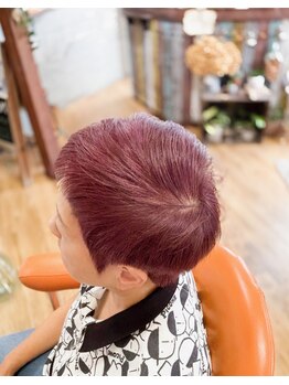 スタジオヘアストリーム(Studio Hair Stream)の写真/ハイライトとのブレンドで脱白髪染め。デザイン性の高いお洒落な白髪染めを楽しみませんか☆