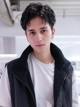 ハバナ 新宿(HAVANA) スパイキーショート/束間ツーブロックマッシュ/スパイラルパーマ