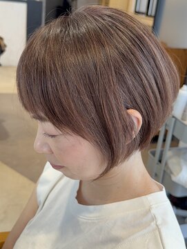 コエバイロゼオ(coe by Roseo) 丸みショートボブで小顔＆上品に大変身