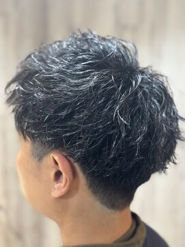 アクロスヘアーデザイン 池袋店(across) スパイキーショート縦落ちツイストパーマ