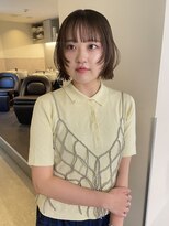 ニコフクオカヘアーメイク(NIKO Fukuoka Hair Make)&nbsp;《NIKO》顔まわりレイヤー/レイヤーボブ/ぱつっとボブ/天神大名