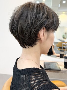 ファチュール(fAture.) ラベンダーグレージュ30代40代50代ひし形くびれ★美しいショート