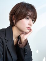 ロンドリメゾン 原宿(Lond re Maison.)&nbsp;暗めカラー/グランマッシュ/デザインカラー/ショートボブ/原宿