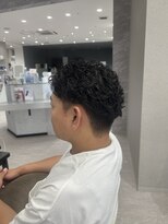 ルクス(Luxs)&nbsp;【メンズショート×オールバックパーマ】