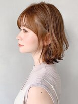 アグノス 青山(Agnos) オリーブグレーレイヤーカット小顔20代30代40代◎#212f1110