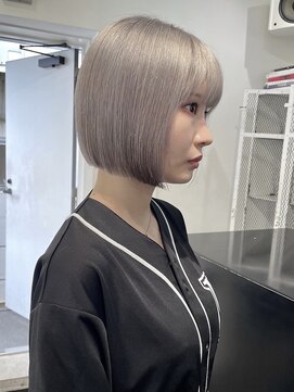 ココ 原宿(KOKO) #大人ガーリー#ダークアッシュ#ミディアムレイヤーカット