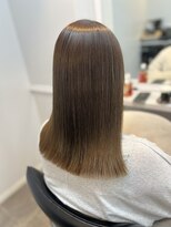 ウィステリア アネックス 銀座(WISTERIA ANNEX) シアーベージュ/ULTOWAトリートメント/髪質改善カラー/東銀座