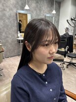 フォンド 津田沼(fond.)&nbsp;大人ガーリー/ダークアッシュ/似合わせカット/津田沼